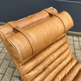 Arne norell ari lounge chair, camel cognac leather nieuwstaat!