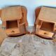 Pair of art deco bedside tables