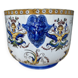 Gien cache pot from the 19th century