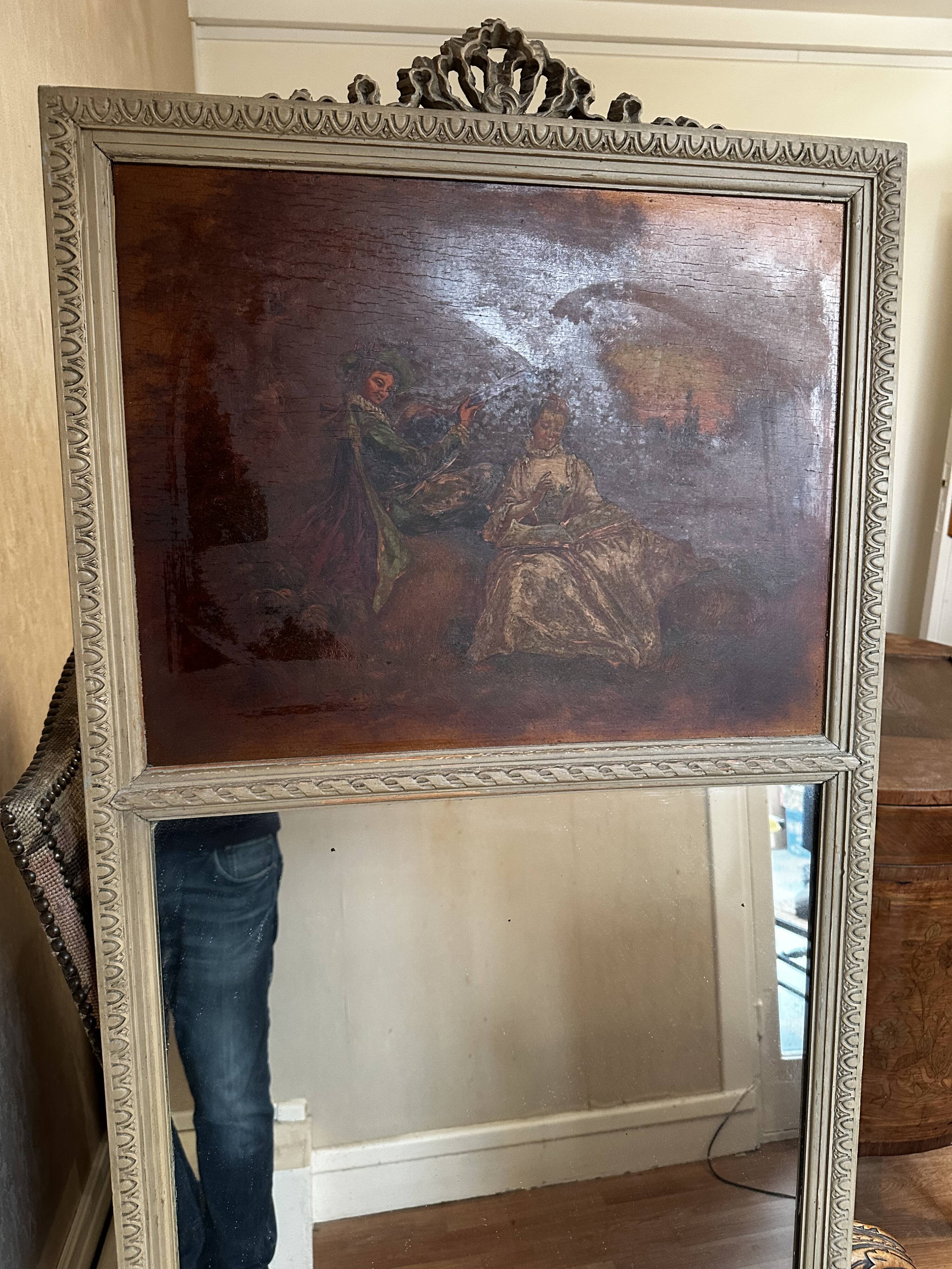 Louis XVI Style Trumeau - 19th century