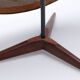 Mirror by Uno and Osten Kristiansson edition Luxus Sweden circa 1960 49x52cm