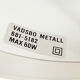 Aluminum pendant light by Vadsbo Metall. Sweden 1970s