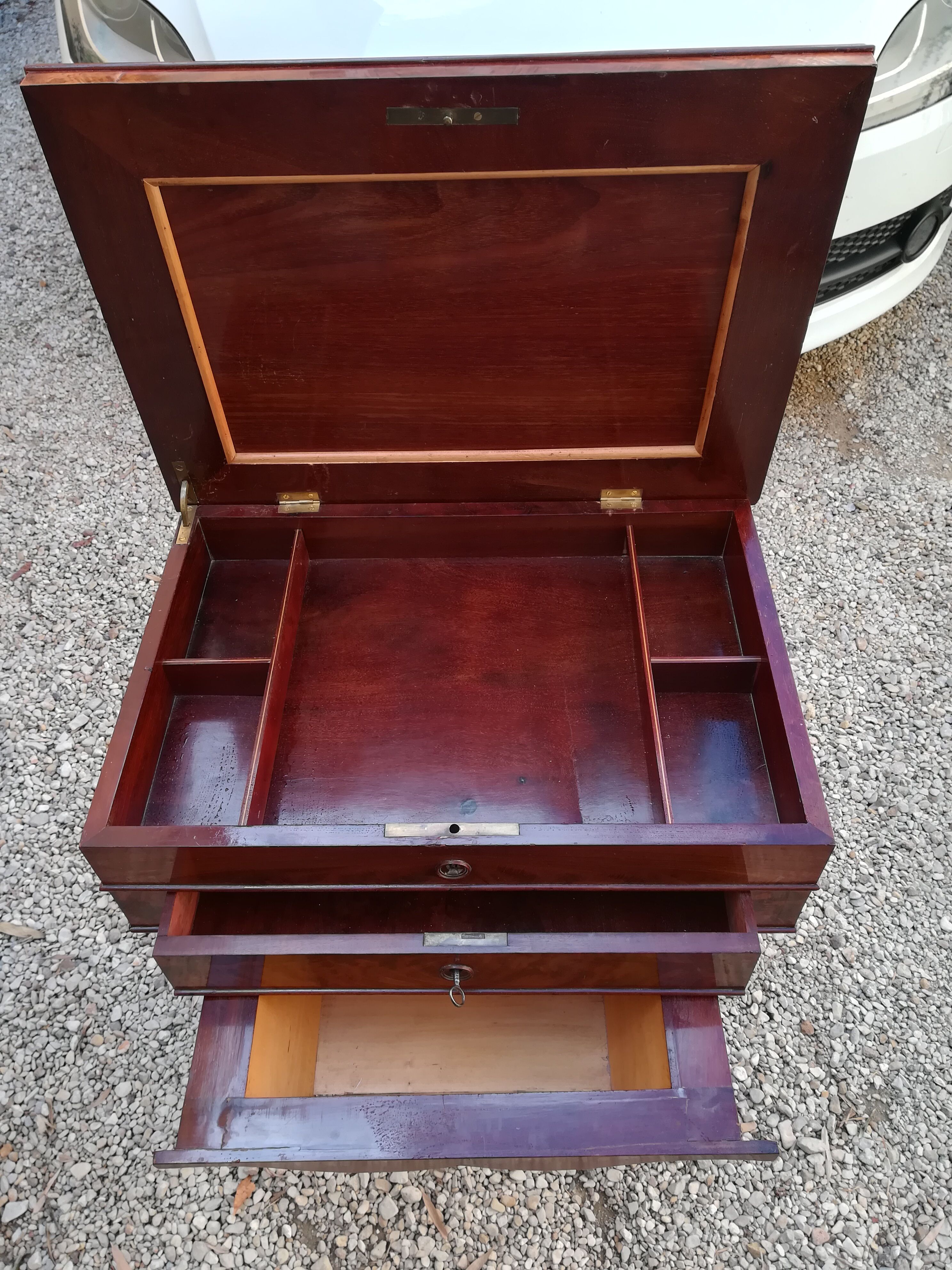 19th century mahogany worker