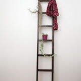 Vintage wooden barn ladder 218 cm