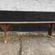 19th oak school bench