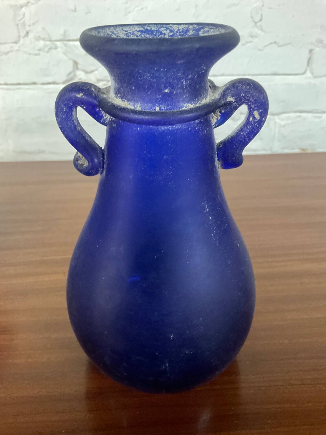 Series of 3 Murano “Scavo” vases in glass paste from the 60s and 70s