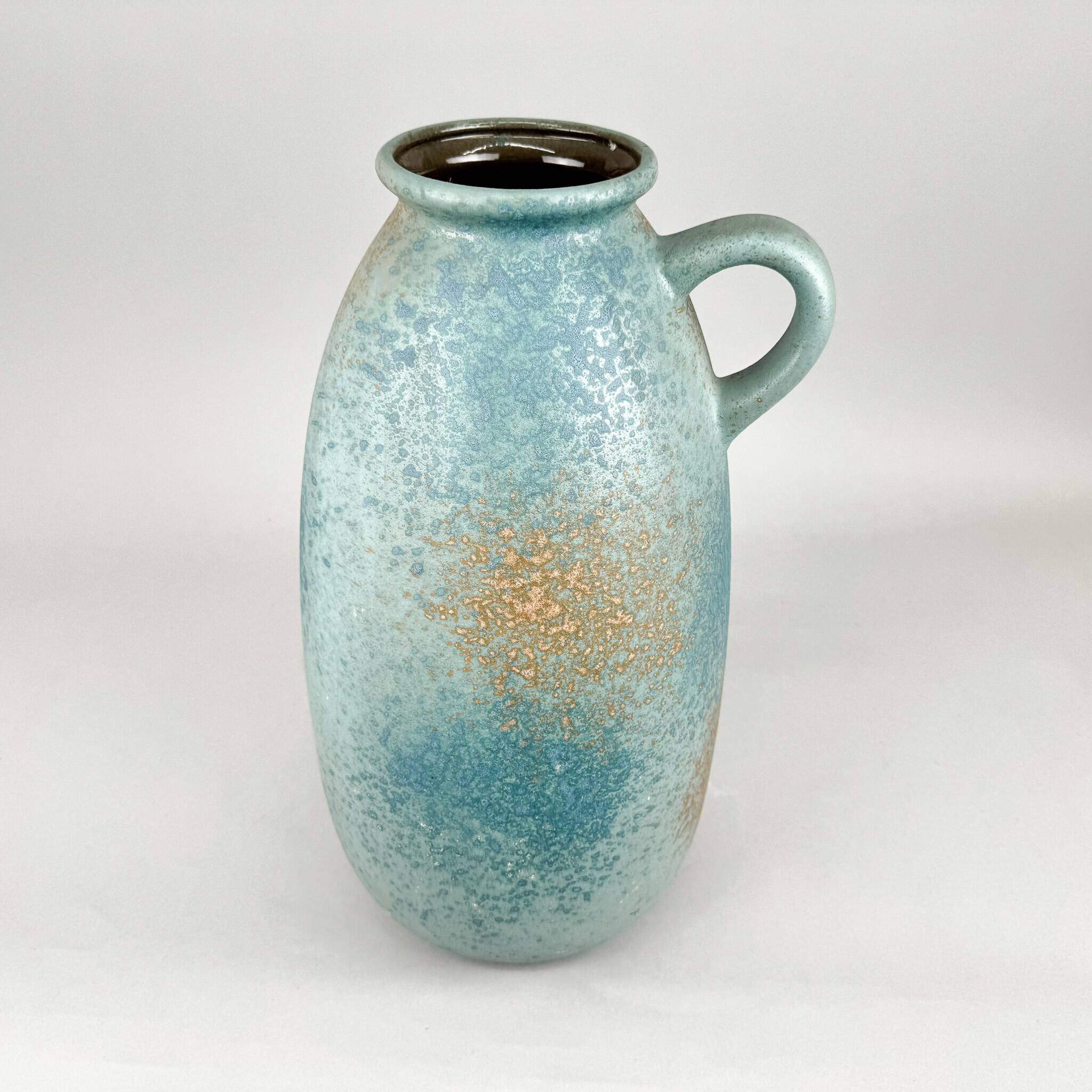 Large German Pottery Floor Vase by Scheurich Keramik, 1970's