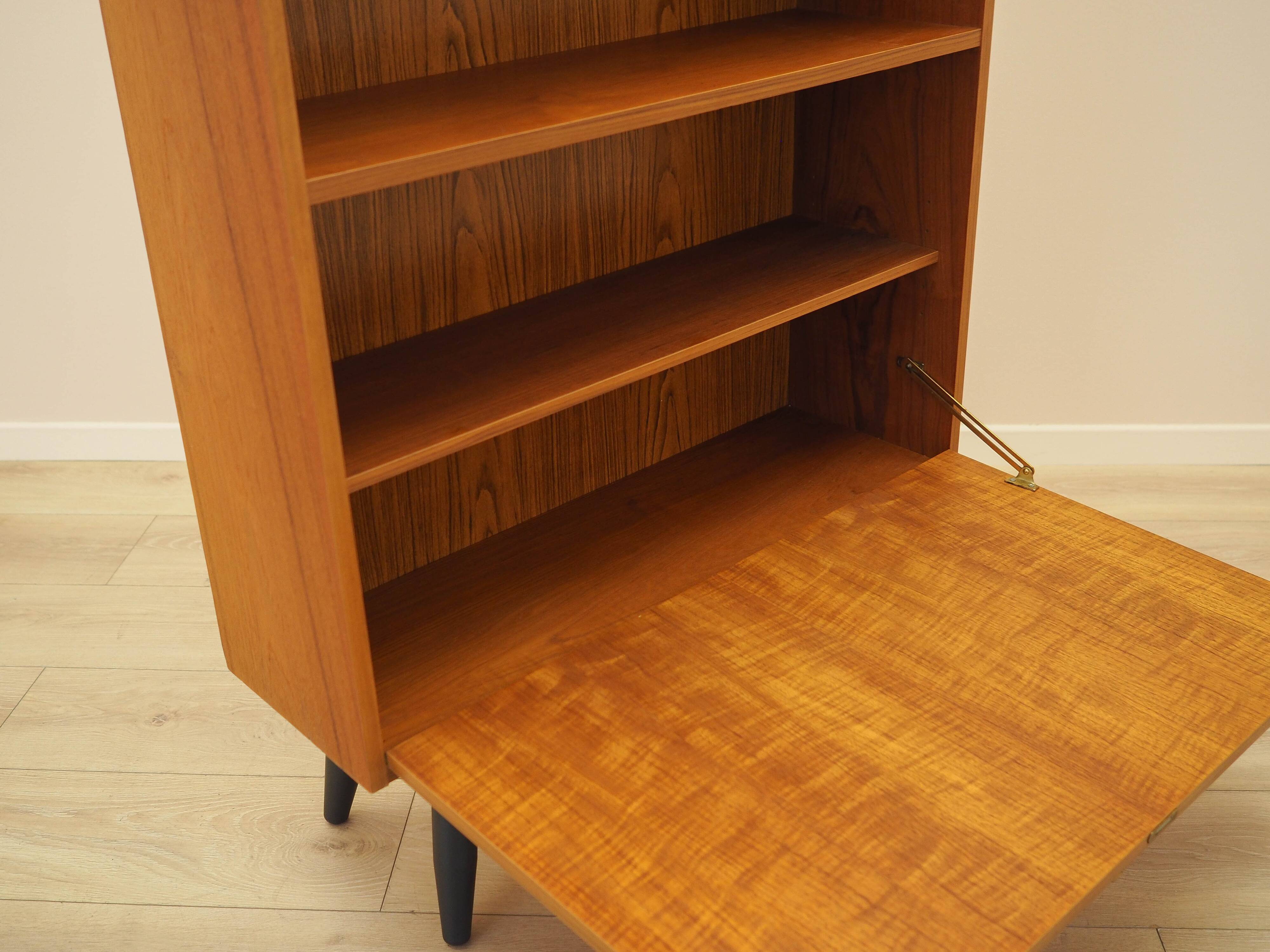 Teak bookshelf, Danish design, 1970s, made in Denmark.