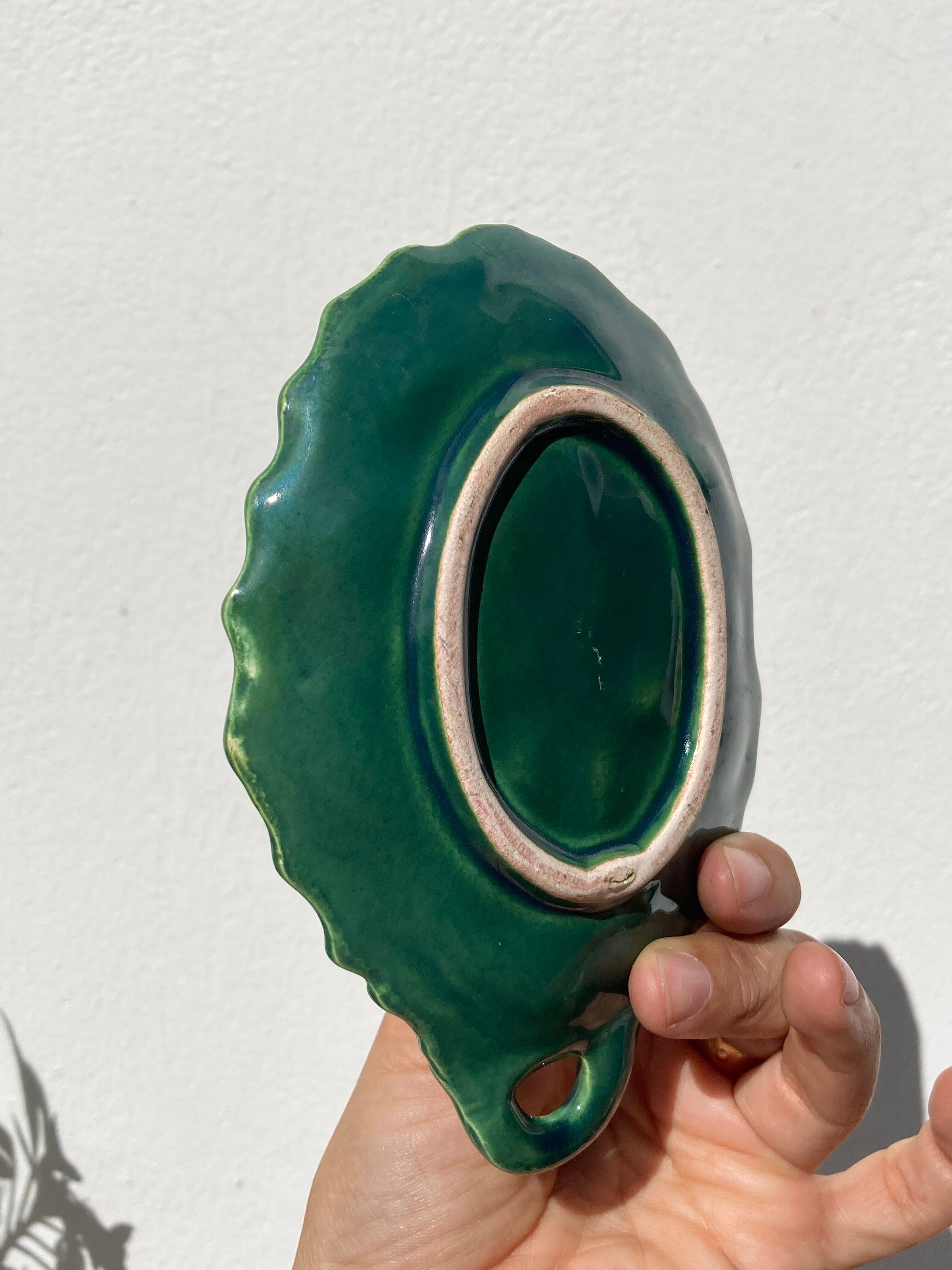 Holly slip cup - vintage ceramic