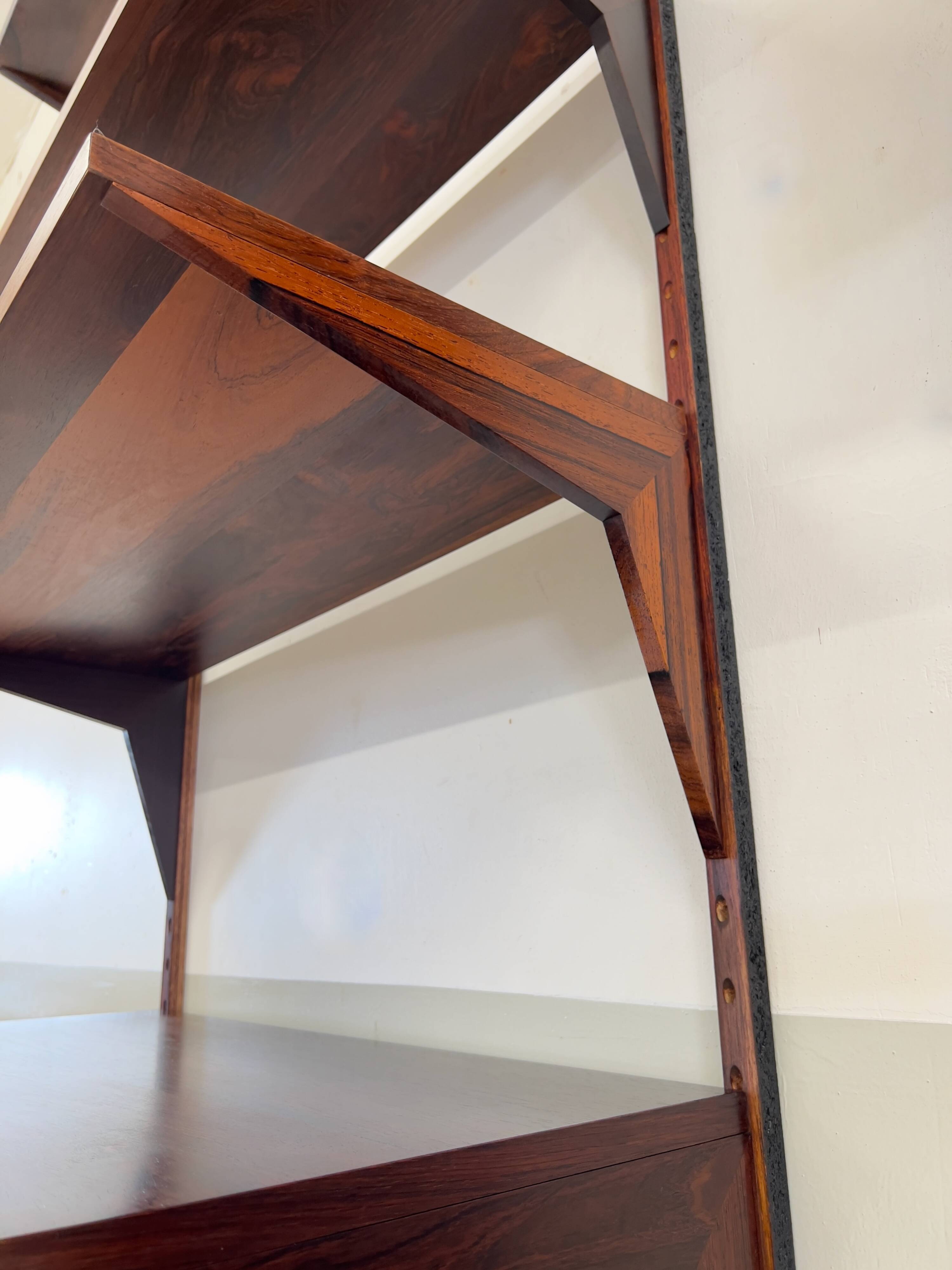 Poul Cadovius Wall system by Cado, 1960s.