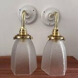 Paire d’appliques murales Art Deco