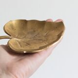 Empty old brass leaf bags