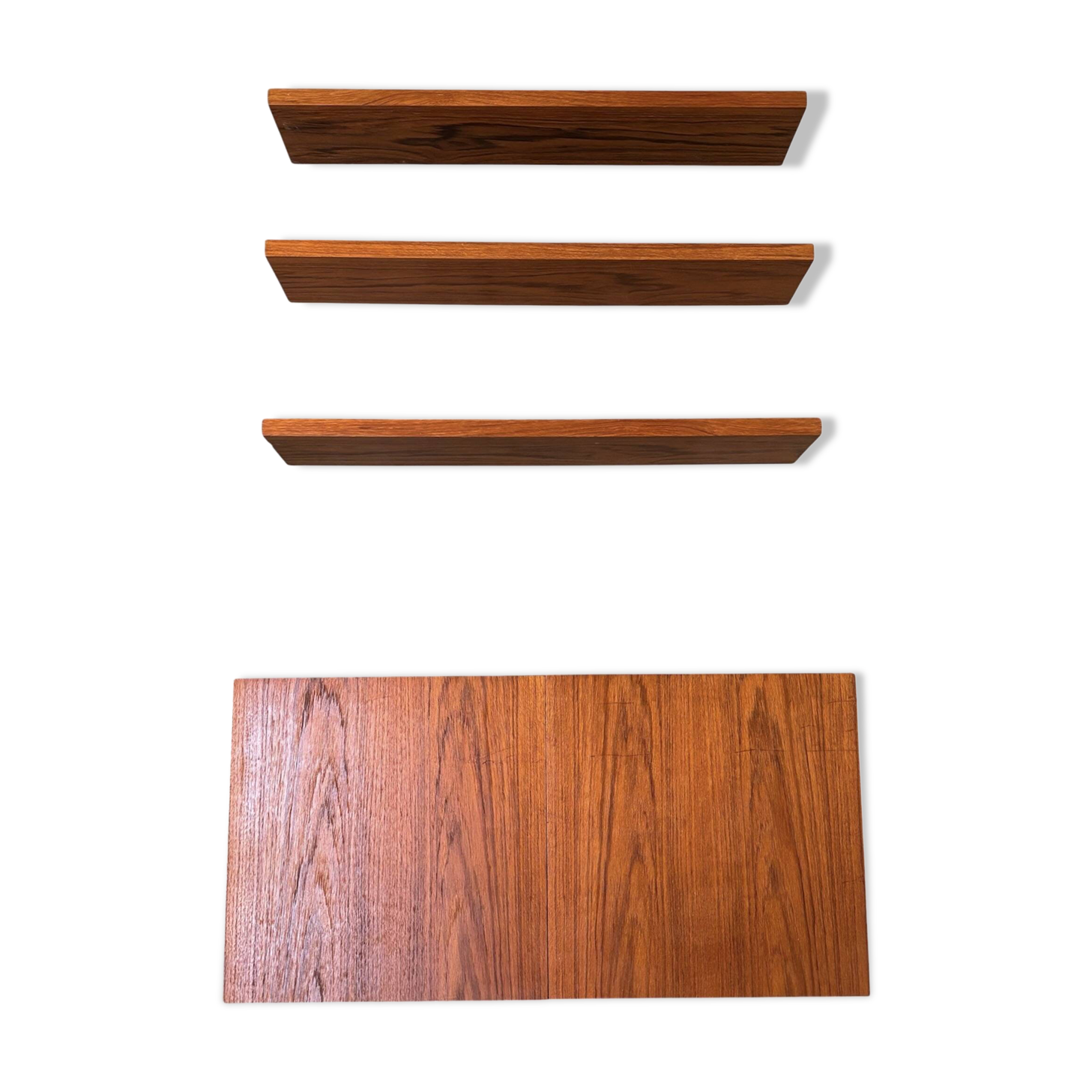 Vintage teak wall unit, 1960s