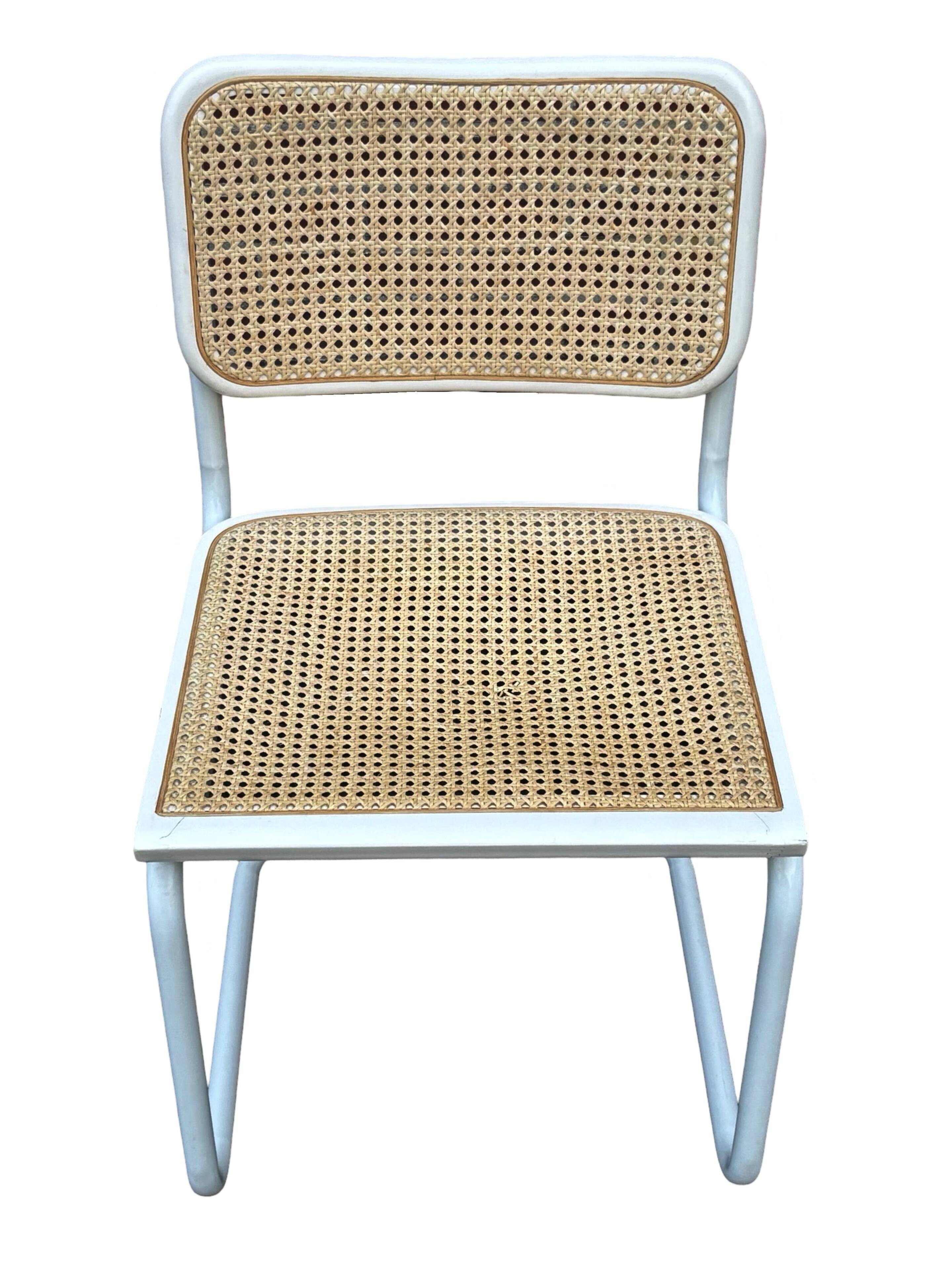 Cesca design chair b32 model in white