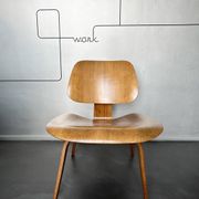 Fauteuil lounge LCW Charles & Ray Eames, Herman Miller / Evans, 1940s