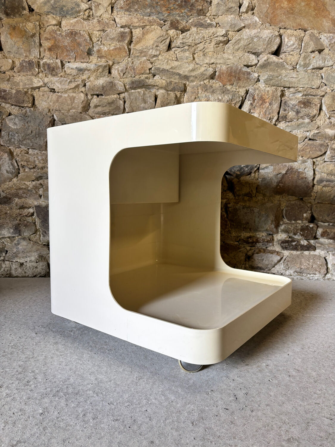 GAME coffee table and magazine rack by Marcello Siard for Longato 1970