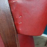 Set of 4 Mid-Century Modern Teak Dining Chairs 1960's