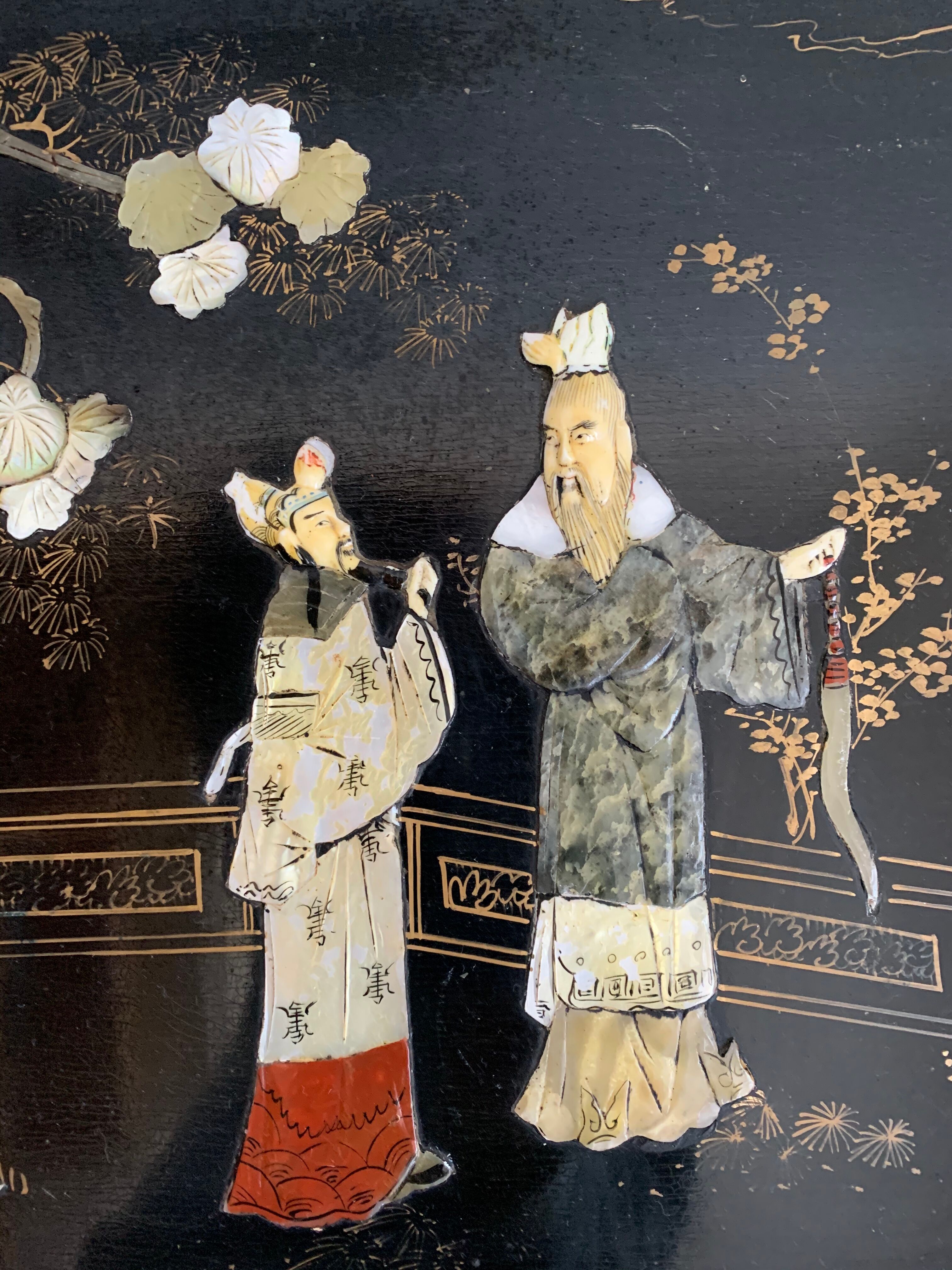 Table basse chinoise