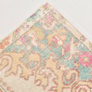 Tapis turc médaillon rouge