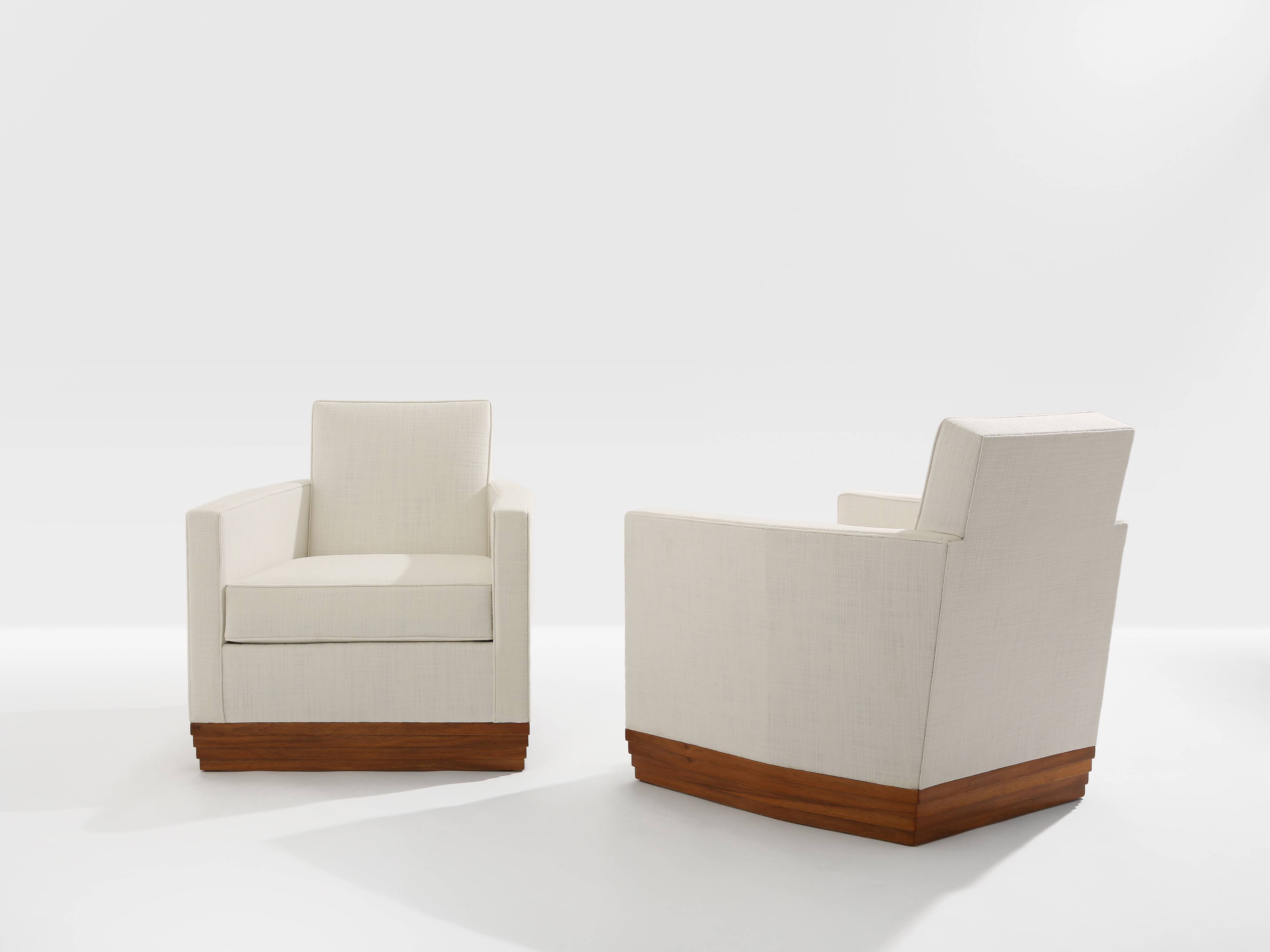Paire de fauteuils D.I.M. René Joubert & Philippe 1930