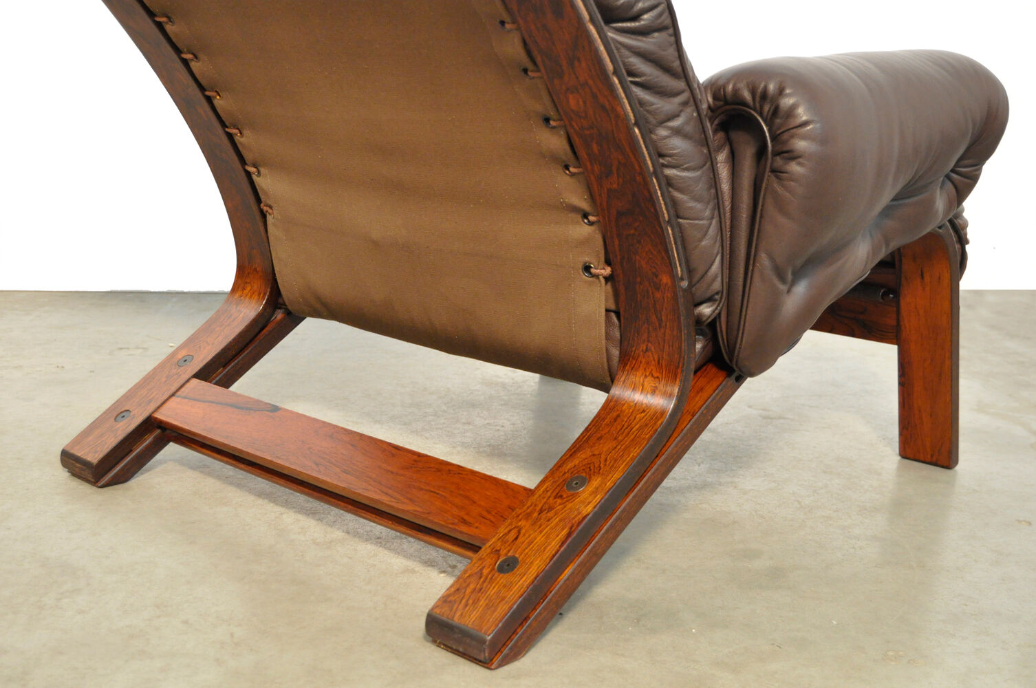 Sturdy lounge chairs by Oddvin Rykken for Rybo, Norway 1970s
