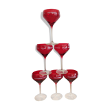 6 cups at Champagne Piper Heidsieck Swimming Pool