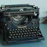 Machine à écrire Underwood 1918