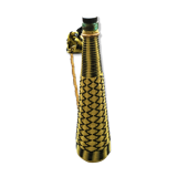 Scoubidou yellow bottle