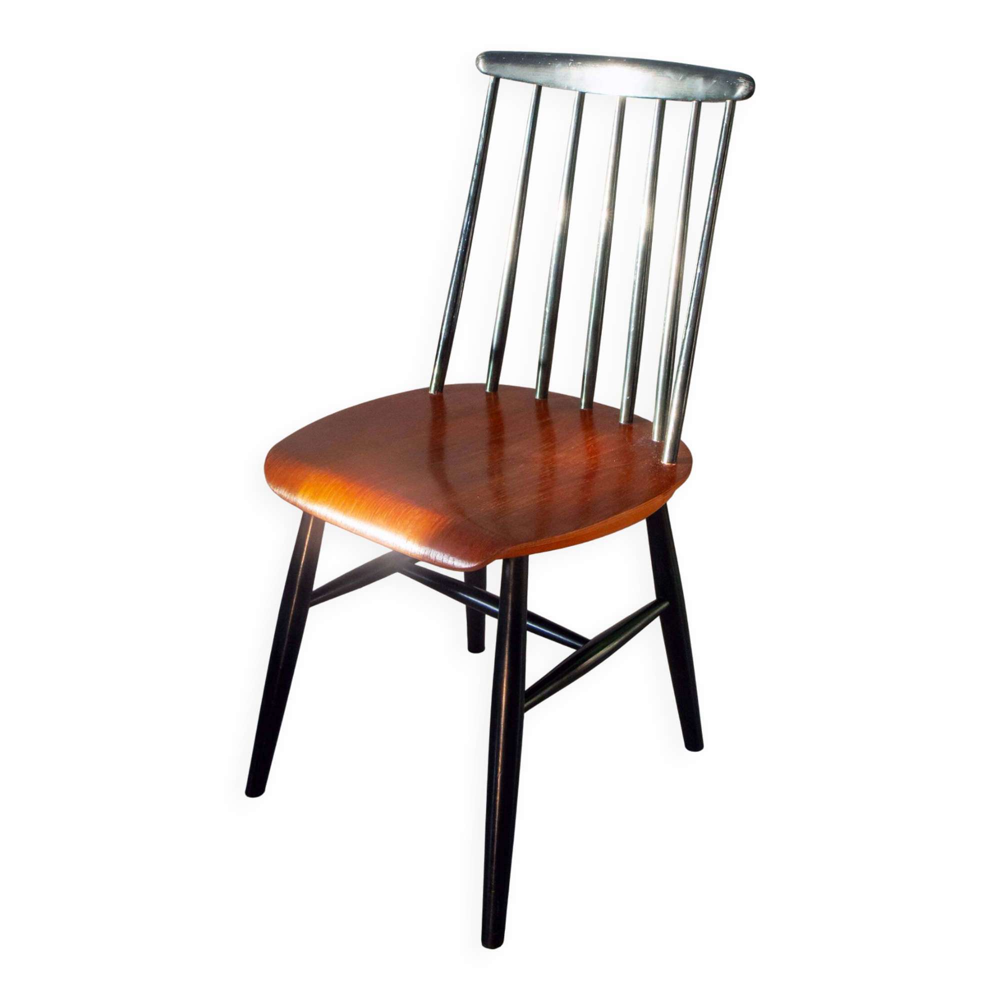 Chaise scandinave vintage par I.Tapiovaara modèle Fanett