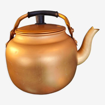 Golden teapot