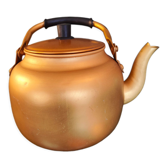 Golden teapot