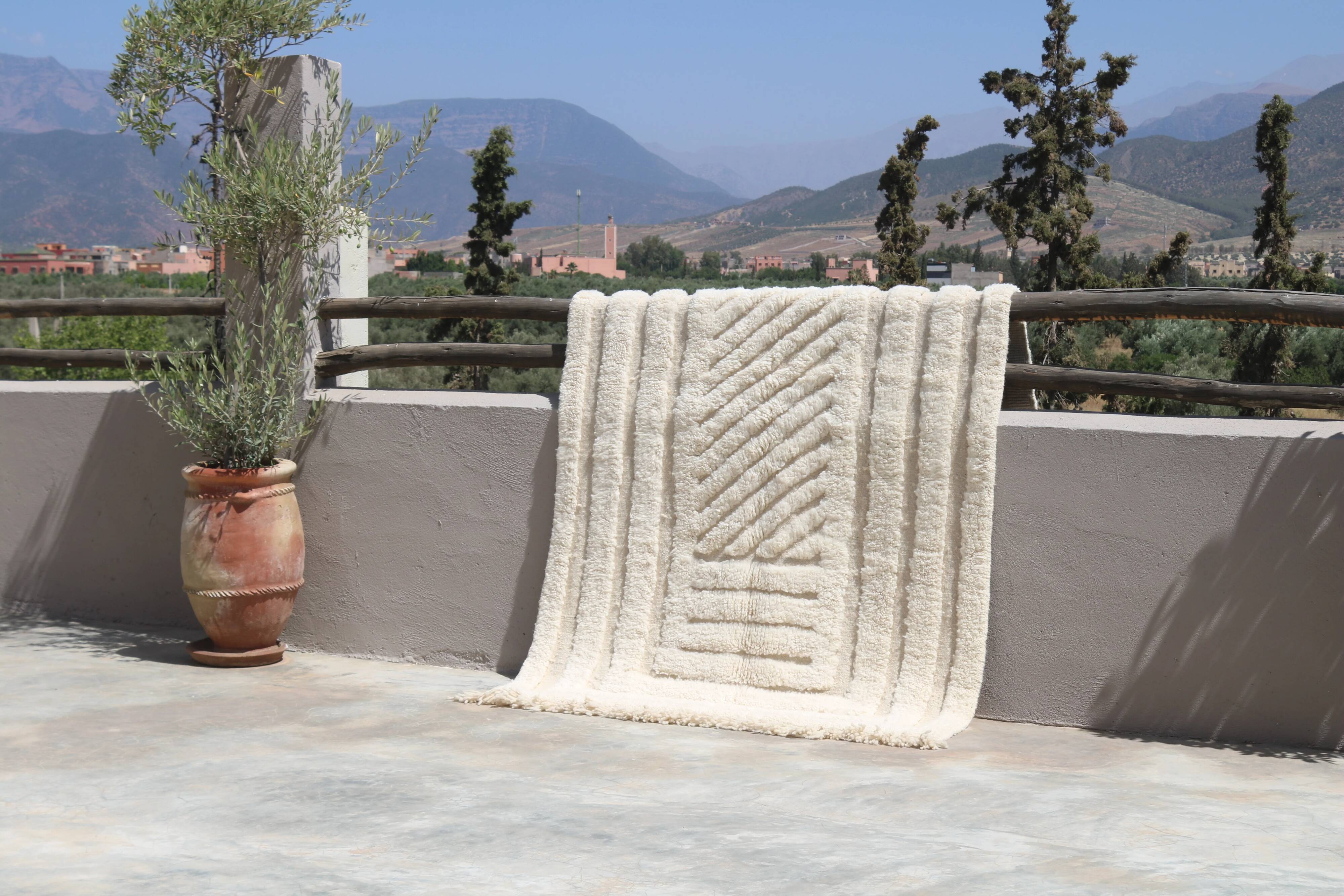 Reserved for Arufu || Beni Ouarain rug, 240 x 145 cm - AZ831