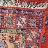 Moroccan vintage carpet handmade flap 175x255 cm