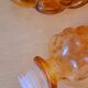 Amber Empoli glass carafe 70s