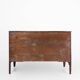 French rustic chest of drawers in solid oak with 3 drawers, ca. 1850