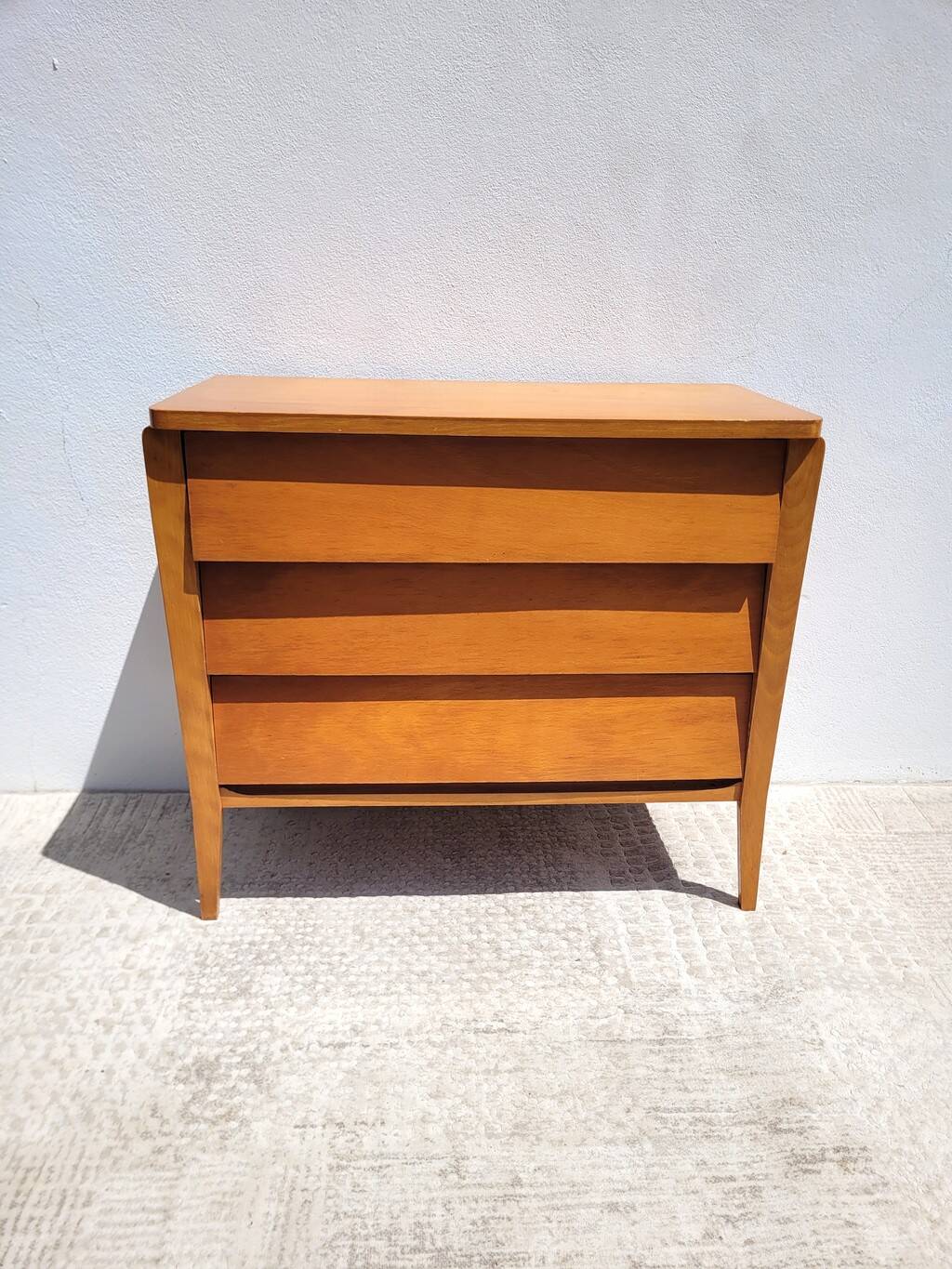 Commode vintage 3 tiroirs vers 1960