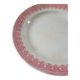 Terre de fer Lace large dinner plate from GWT&S