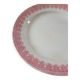 Grande assiette plate Terre de fer Lace de GWT&S