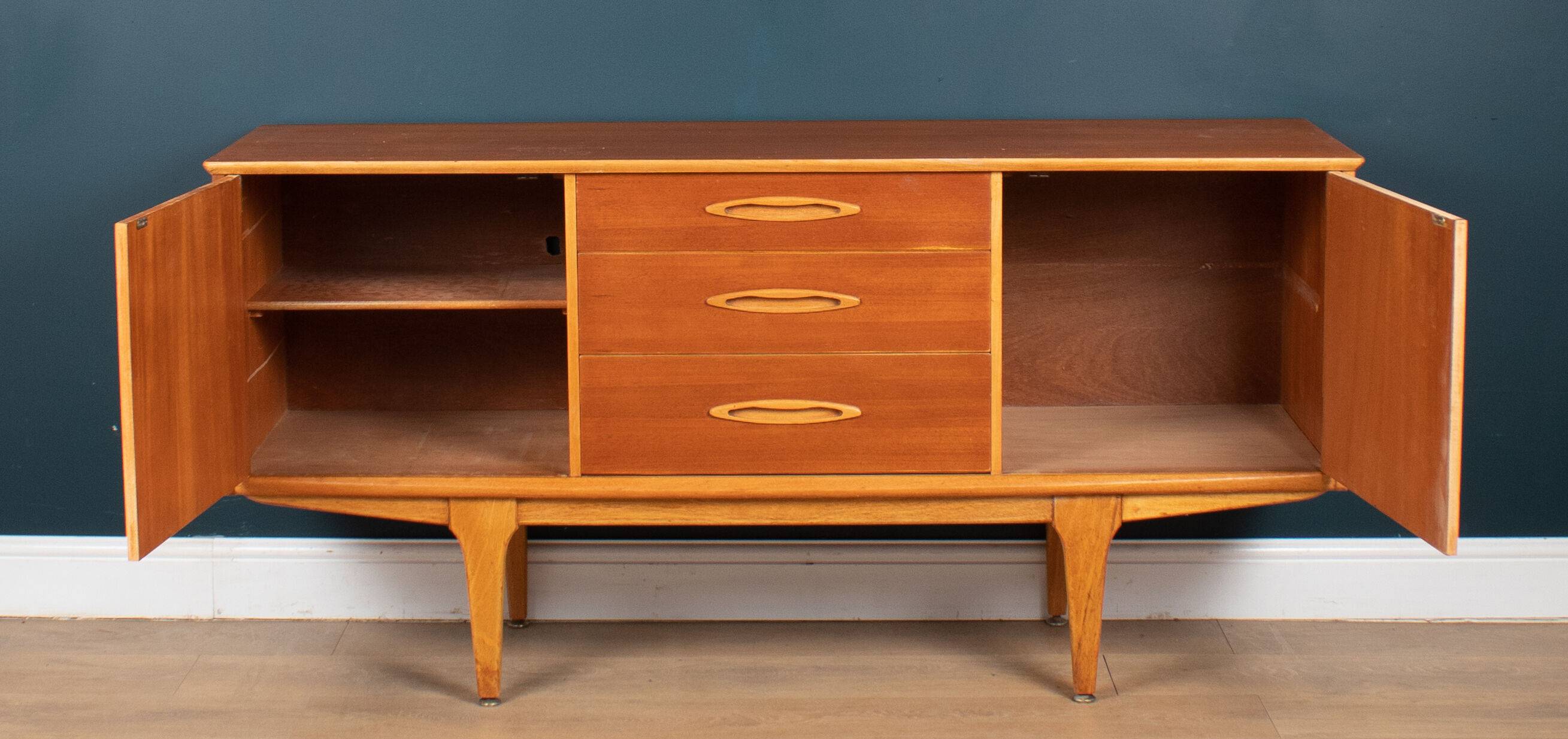 Buffet jentique retro teak 1960s