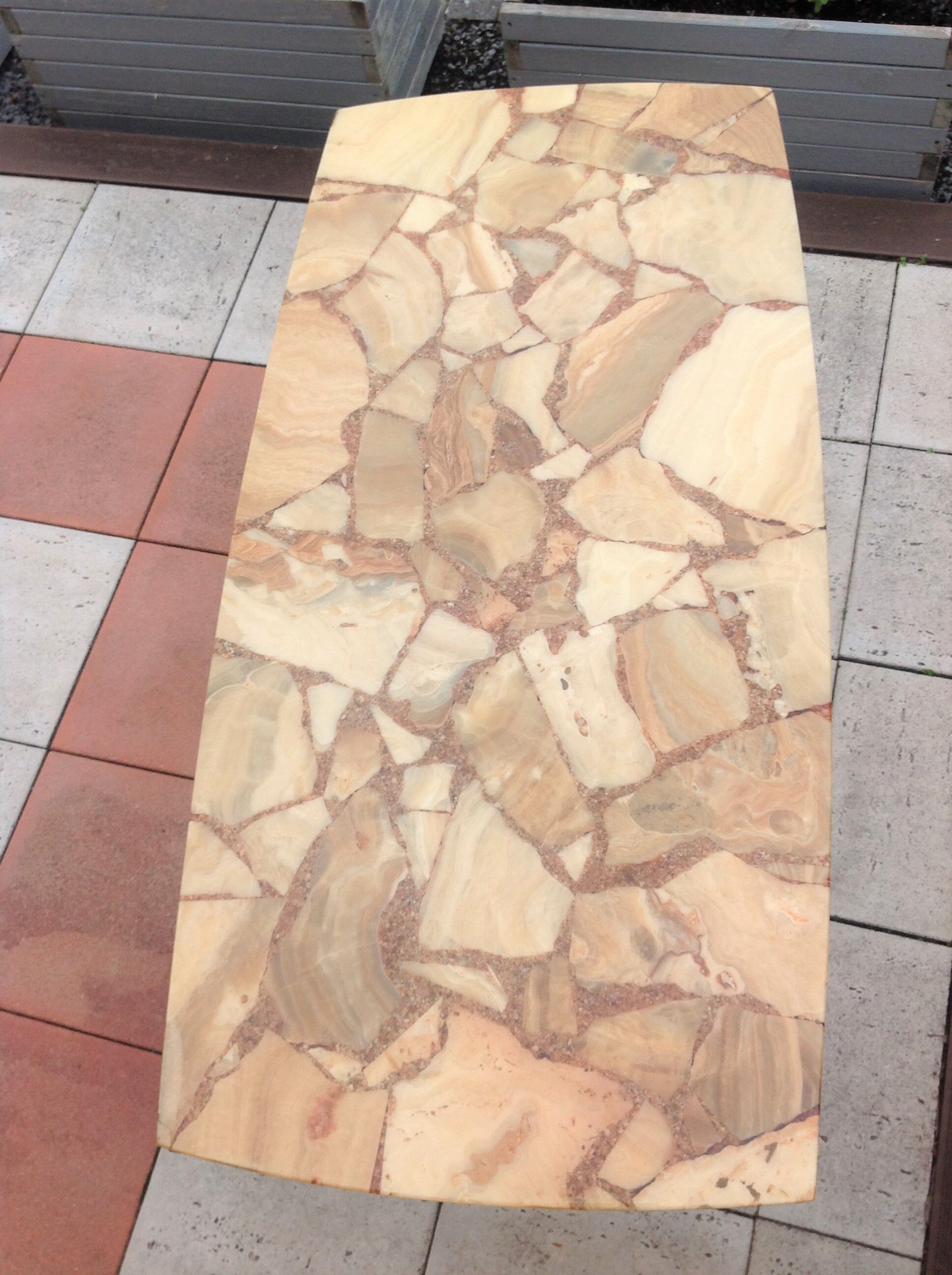 Vintage marble opus coffee table from the 60s-70s