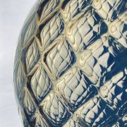 Vintage Blue Murano Sphere Pendant Lamp, Italy, 1970s
