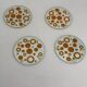 Ensemble de 6 dessous de verre vintage