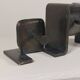 Vintage brutalist bronze candlestick by Wolfgang Bergmeister