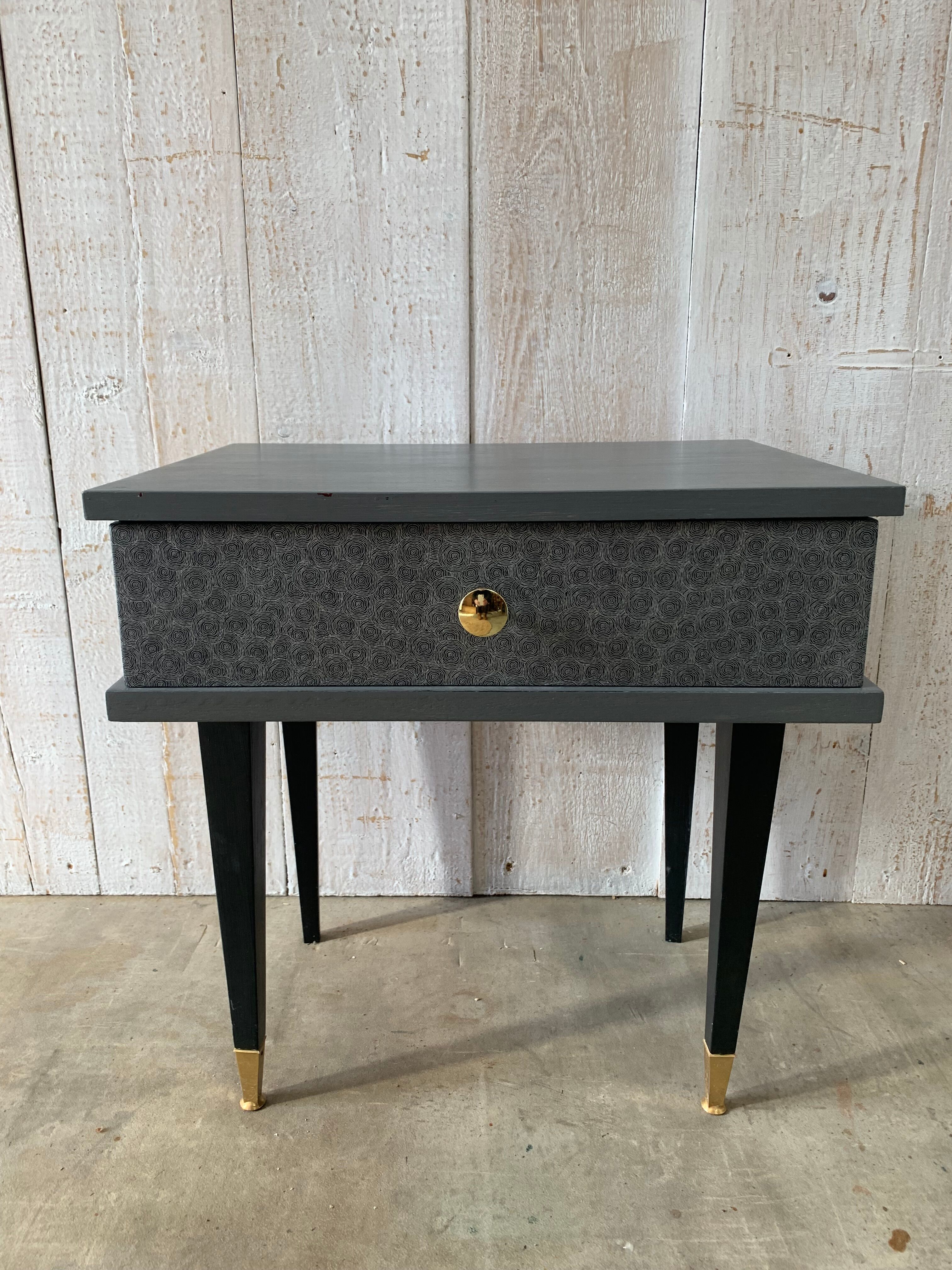 Vintage bedside table