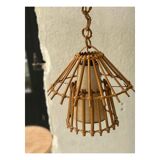 Rattan pendant light