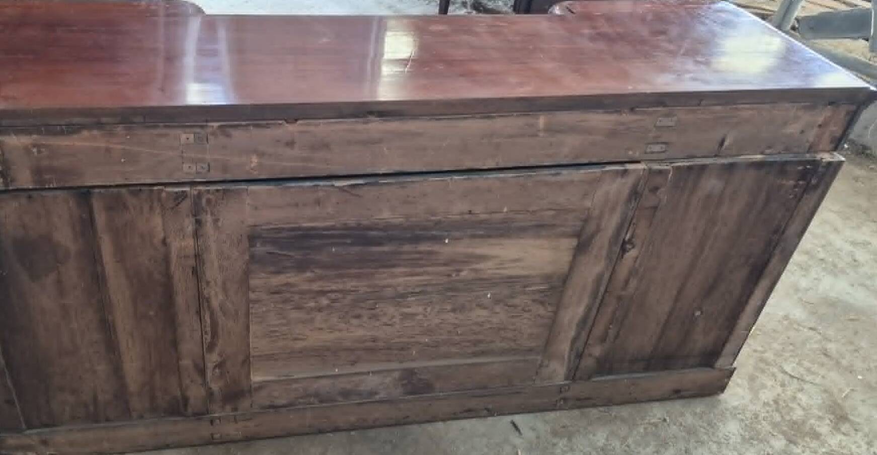 Large sideboard buffet in mahogany – 19th century