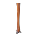 60's orange soliflore vase