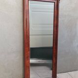 Large Empire mahogany mirror