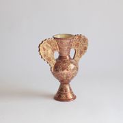 Vases Néoclassiques Espagnols en Cuivre Lustré, 19e