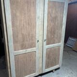 Armoire parisienne bois naturel